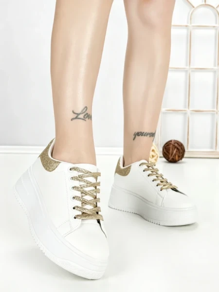 Sneakers Dama 55-9 GOLD | STEPHAN