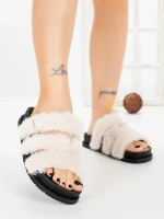 Női papucs alacsony talppal LB510-108 Bézs | Cink me » MeiMall.hu