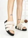 Papuci Dama cu Talpa Joasa LB510-108 BEIGE | CINK ME
