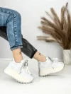 Pantofi Sport Dama cu Platforma 3570 SILVER | MEI