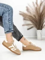 Sneakers Dama 25809 KHAKI | GIVANA