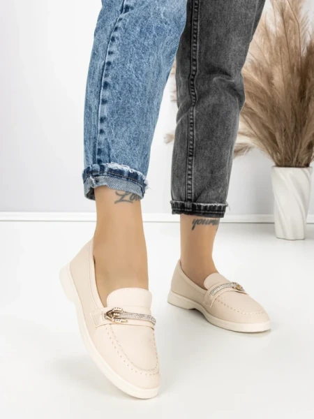 Pantofi Casual Dama EE-23 BEIGE | EMAS