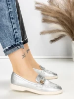 Pantofi Casual Dama EE-23 SILVER | EMAS