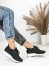 Pantofi Sport Dama cu Platforma P38 BLACK-WHITE | EMAS