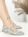 Balerini Dama J-277 SILVER | CHERIE
