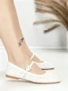 Balerini Dama J-277 WHITE | CHERIE