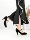 Pantofi cu Toc J-30 BLACK | CHERIE