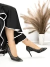 Pantofi Stiletto 588-131 BLACK | CHERIE