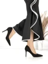 Pantofi Stiletto 588-18 BLACK | CHERIE