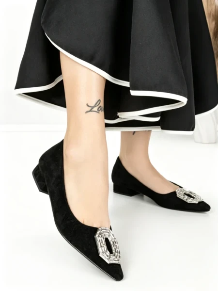 Balerini Dama QQ-145 BLACK | STEPHAN