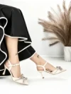 Pantofi Stiletto BE-672 BEIGE | BEUE SHOES