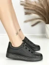 Sneakers Dama HY-285 ALL BLACK | ABLOOM