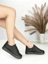 Sneakers Dama HY-285 ALL BLACK | ABLOOM