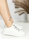 Sneakers Dama HY-285 WHITE-SILVER | ABLOOM