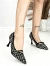 Pantofi Stiletto L6-79-1 BLACK | ABLOOM