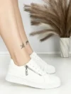 Sneakers Dama BK-56-4 ALL WHITE | ABLOOM