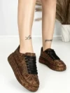 Sneakers Dama 6WL1 BROWN-LEOPARD | MEI