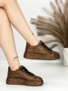 Sneakers Dama 6WL1 BROWN-LEOPARD | MEI