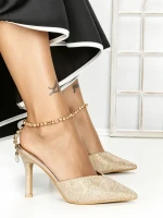 Pantofi Stiletto K712 CHAMPAGNE | ABLOOM