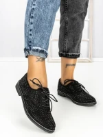 Pantofi Casual Dama JN-669 BLACK | ABLOOM