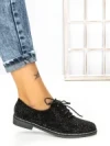 Pantofi Casual Dama JN-669 BLACK | ABLOOM