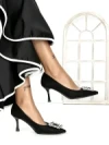 Pantofi Stiletto L8569P BLACK | ABLOOM
