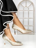 Pantofi Stiletto L8569P GOLD | ABLOOM