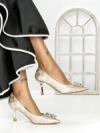 Pantofi Stiletto L8569P CHAMPAGNE | ABLOOM