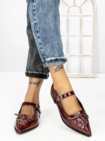 Balerini Dama 8344 BURGUNDY | CM