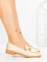 Pantofi Casual Dama EE-26 GOLD | EMAS