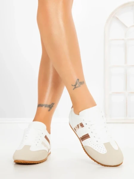 Sneakers Dama XX-71 CAMEL-MILK | EMAS