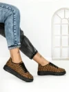 Sneakers Dama 6XJ5 BROWN-LEOPARD | MEI