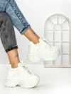 Pantofi Sport Dama cu Platforma 7917-121 SILVER | MEI