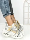 Pantofi Sport Dama cu Platforma 3616 YELLOW | MEI