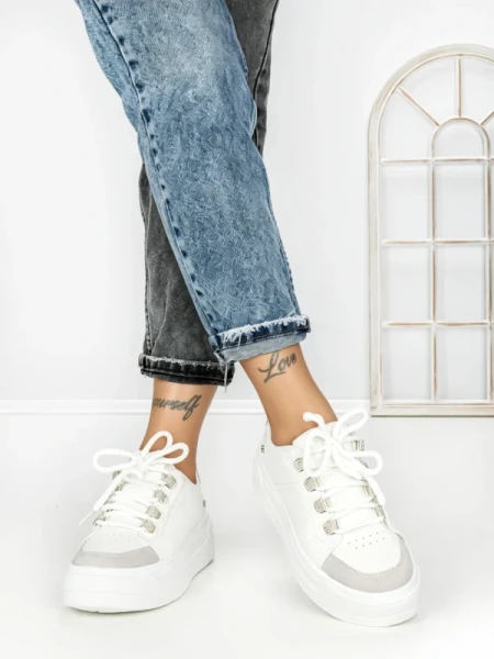 Sneakers Dama 6GS27 ALL WHITE | MEI