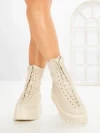 Ghete Dama cu Platforma 3AL77 BEIGE | MEI