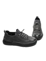 Pantofi Casual Barbati din piele naturala F695 GREY | ADVANCER