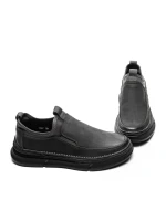 Pantofi Casual Barbati din piele naturala F697 GREY | ADVANCER