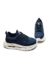Pantofi Sport Barbati din piele naturala 5372 BLUE | ADVANCER