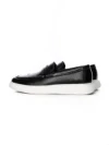 Pantofi Casual Barbati din piele naturala 5390 BLACK | ADVANCER