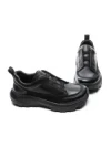 Pantofi Sport Barbati din piele naturala 6718 BLACK | ADVANCER