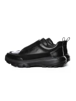 Pantofi Sport Barbati din piele naturala 6718 BLACK | ADVANCER