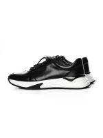 Pantofi Sport Barbati din piele naturala L2412 BLACK | ADVANCER