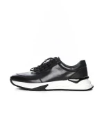 Pantofi Sport Barbati din piele naturala L2412 BLUE | ADVANCER