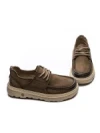 Mocasini Barbati din piele naturala 6801 KHAKI | ADVANCER