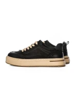 Pantofi Sport Barbati din piele naturala 5967 BLACK | ADVANCER
