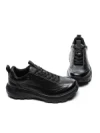 Pantofi Sport Barbati din piele naturala 6700 BLACK | ADVANCER