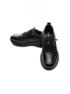 Pantofi Sport Barbati din piele naturala 82080 BLACK | ADVANCER