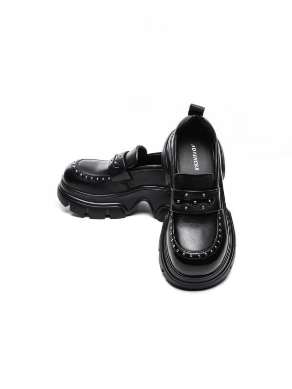 Pantofi Casual Dama din piele naturala 3215 BLACK | ADVANCER