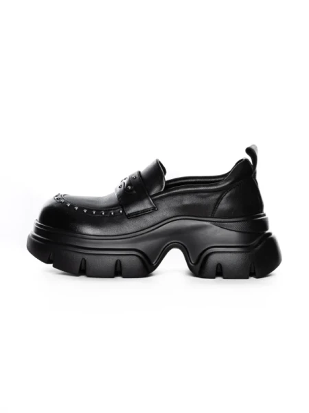 Pantofi Casual Dama din piele naturala 3215 BLACK | ADVANCER